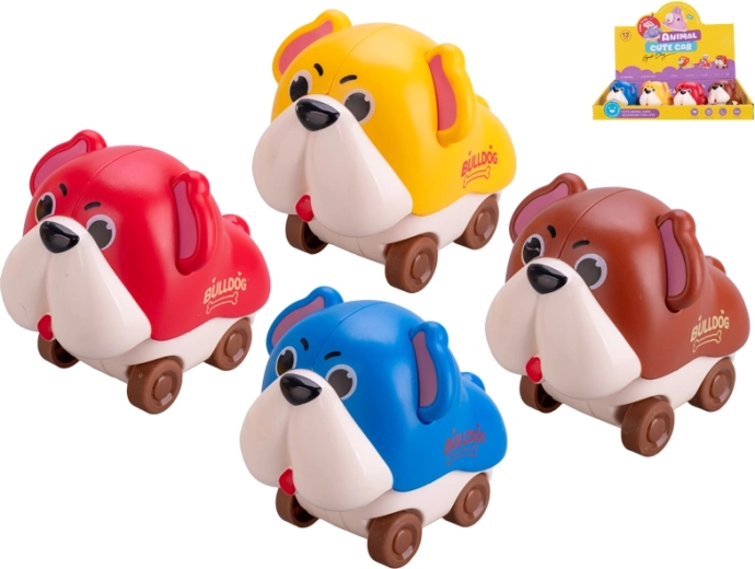 Perrito interactivo de plástico 7,5 cm – juguete móvil para niños