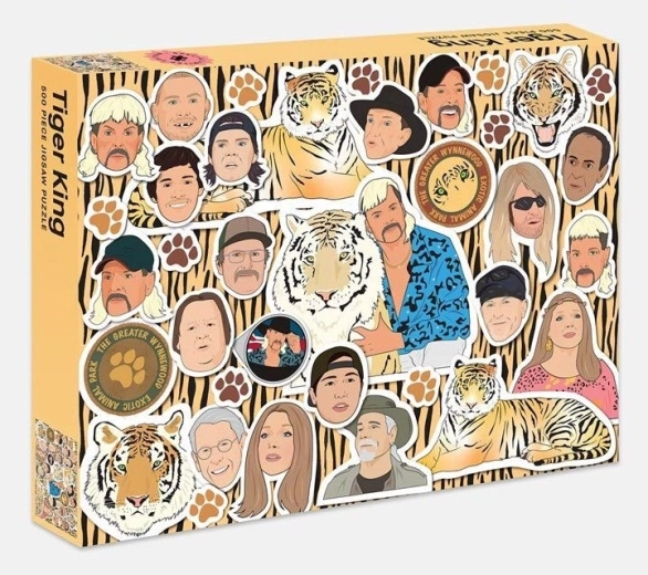 Puzzle Tiger King 500 piezas SMITH STREET