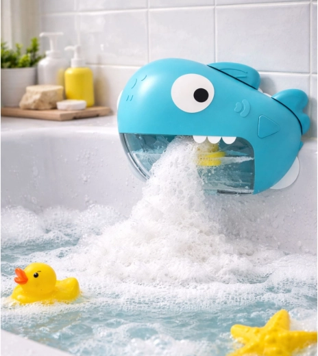 Espuma abundante con solo presionar un botón