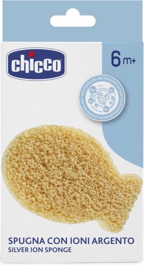 Esponja de baño con iones de plata CHICCO 6m+