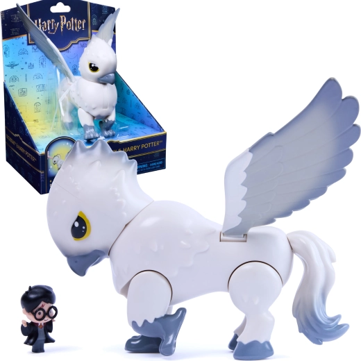 Spin Master Harry Potter figura del hipogrifo Klofan (Buckbeak) y mini figura de Harry Potter - 1 pieza