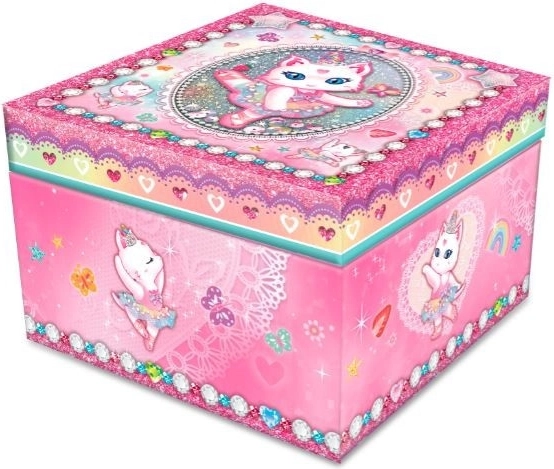 Caja de música clásica – gatita bailarina