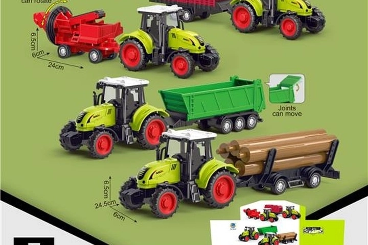 Tractor infantil con máquina agrícola Maxell