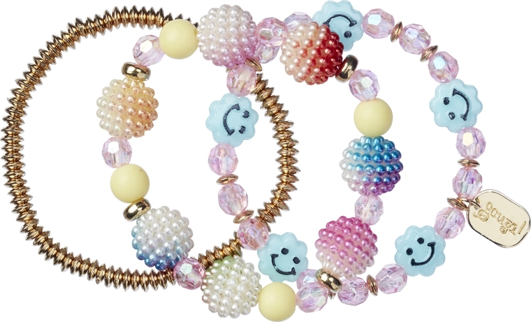 Souza! pulseras Iris Smiley (3 uds)