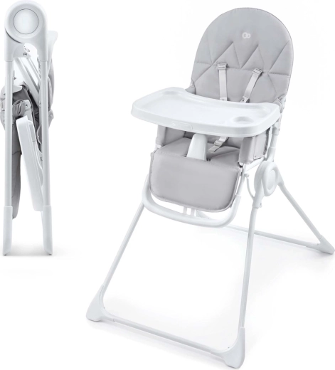 Trona plegable Kinderkraft Binci light grey