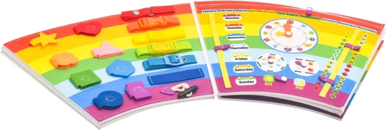 Calendario y reloj para una primera orientación en el tiempo