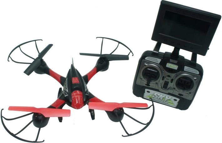 Transmisión FPV en vivo en monitor LCD