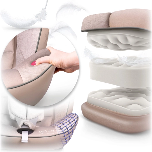 Acolchado cómodo y ergonomía