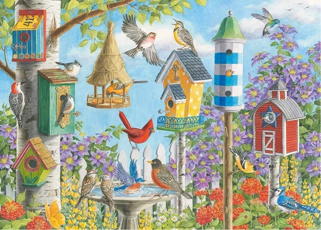 Puzzle RAVENSBURGER Home Tweet Home extra grande de 300 piezas