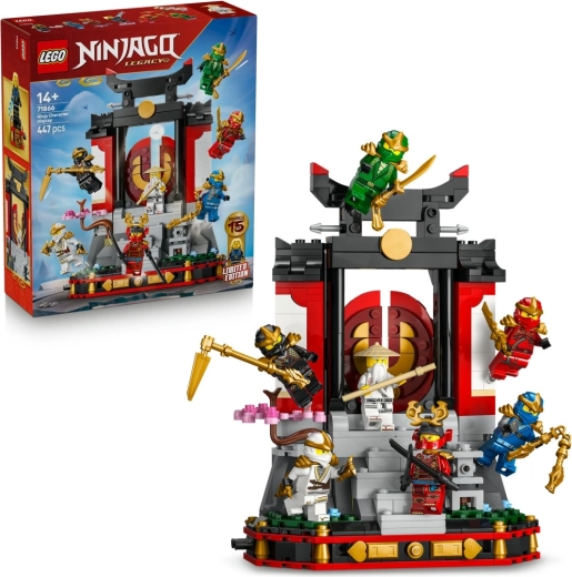 Exposición LEGO NINJAGO de ninjas por el 15.º aniversario