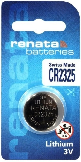 Pila de botón de litio Renata CR2325 3 V, 190 mAh