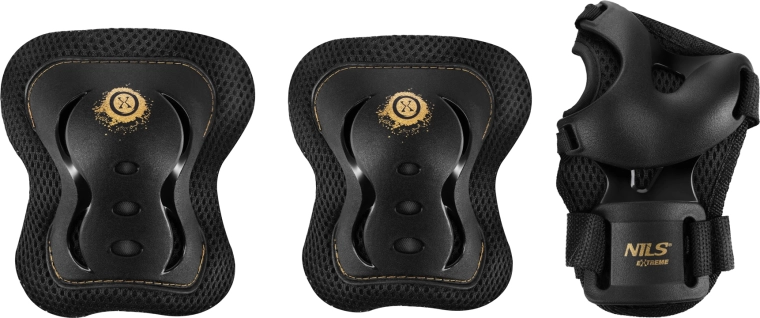 Juego de protecciones NILS Extreme H320 Fly – Dorado