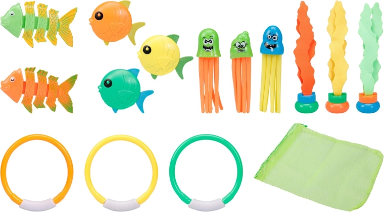 Set de juguetes de buceo de 15 piezas