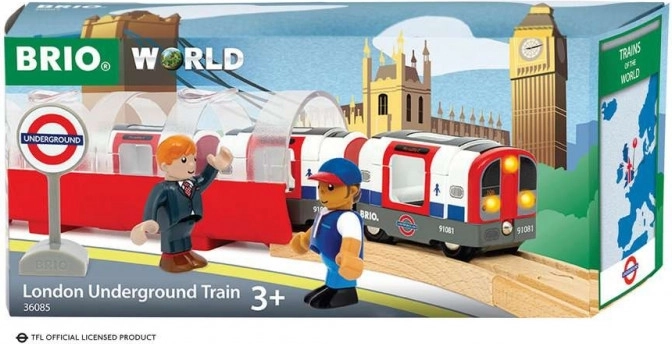 Brio World Metro de Londres – tren con luces y sonidos