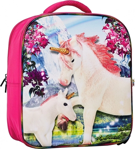 Mochila infantil con unicornios y efecto 3D MOJO