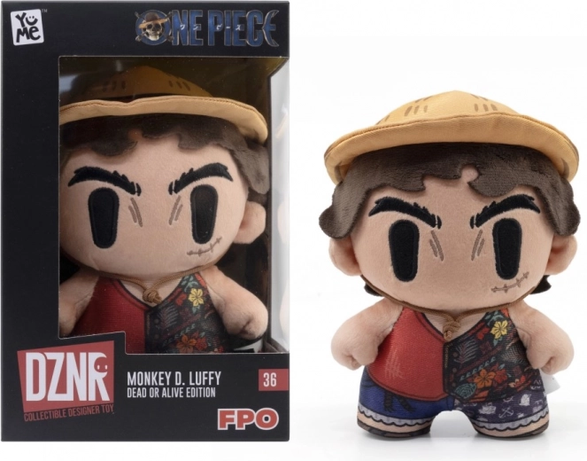 Figura de peluche ONE PIECE Luffy DZNR 17,5 cm
