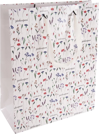 Bolsa de papel para regalo Sorpresa 26 × 12 × 32 cm