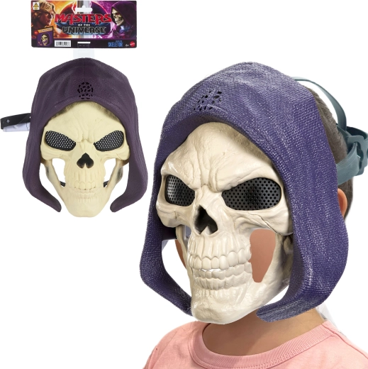 Máscara infantil Skeletor Masters of the Universe con mandíbula móvil y sonidos