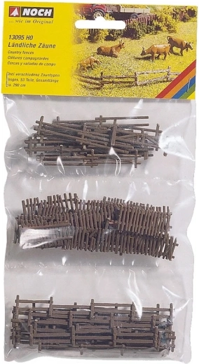 Valla rural NOCH – set de 290 cm (H0)
