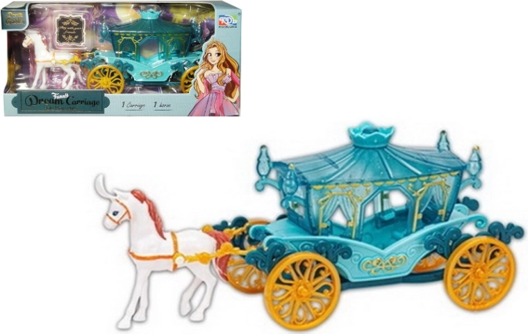 Cochecito con caballo para niños