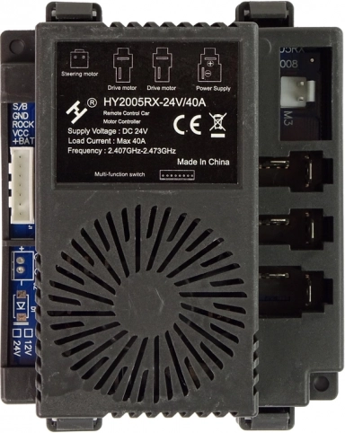Unidad central para vehículo a batería 24V/40A
