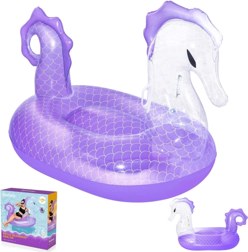Bestway colchoneta inflable para el agua caballito de mar XXL 170 × 120 cm