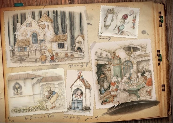 Puzzle del libro de cuentos EFTELING de 1000 piezas