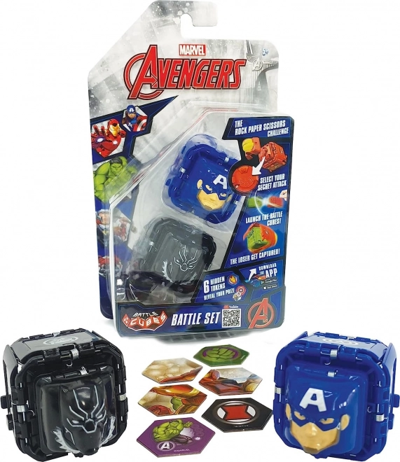 Battle Cubes Avengers – set de 2 dados de combate (mezcla de variantes)