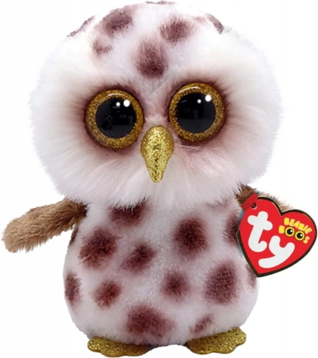 Peluche TY búho Whoolie 15 cm
