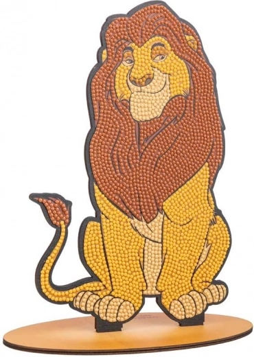 Pintura de diamantes El Rey León: Mufasa