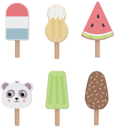Motivos coloridos para una pequeña cafetería