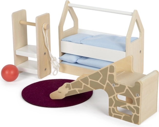 Habitación infantil para casa de muñecas