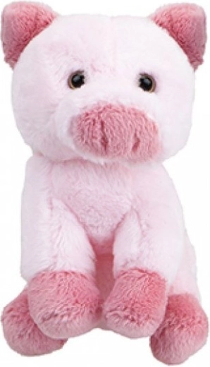 Cerdito rosa de peluche 12 cm - 1 pieza