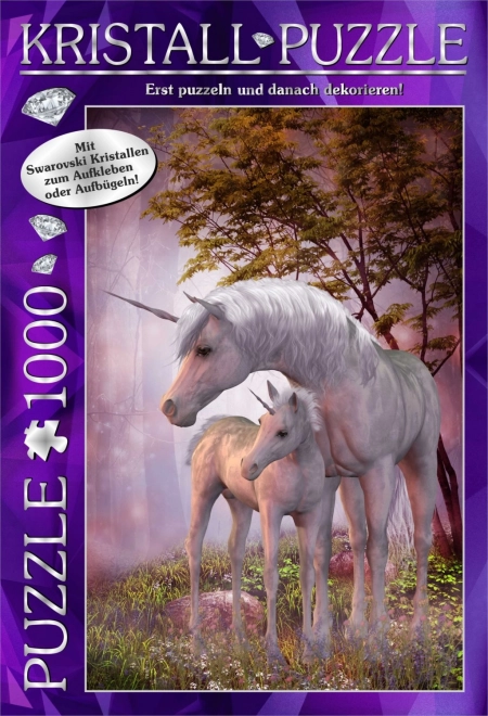 Puzle con gemas Swarovski Mi mundo soñado 1000 piezas