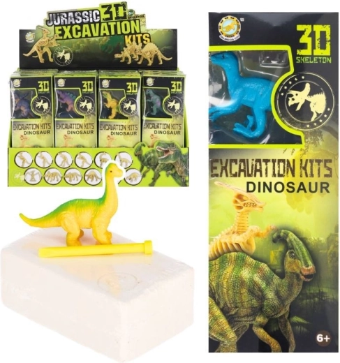 Excavación arqueológica de dinosaurio – kit creativo