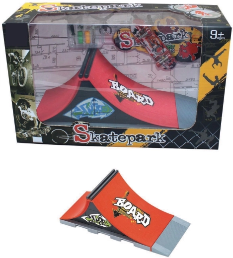 Skatepark con monopatín – 6 tipos
