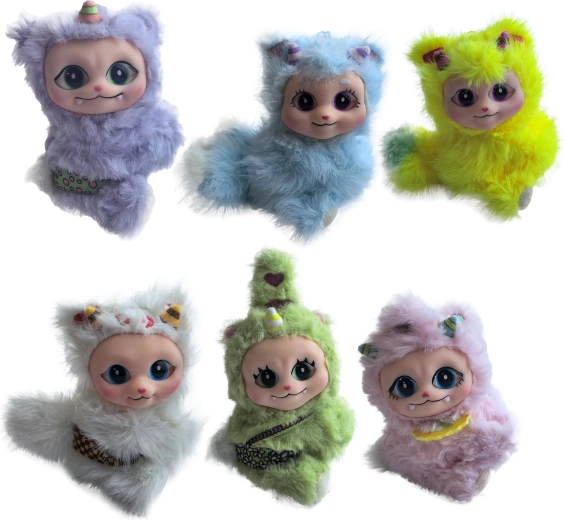 Llavero de peluche Momoland 12 cm (mix de 6 tipos)