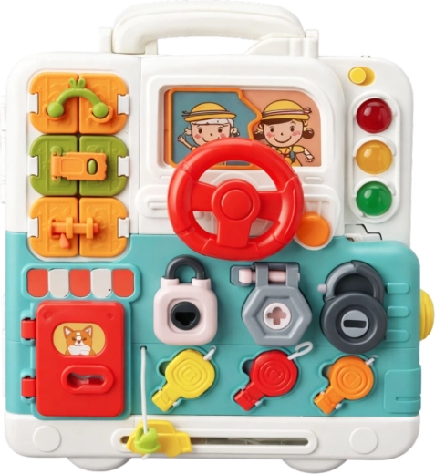 Amplio conjunto de elementos manipulativos