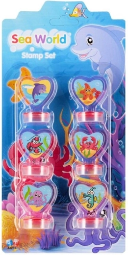 Sellos animales marinos 6 uds