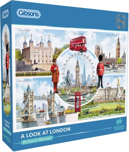 Puzzle Gibsons Vista de Londres 1000 piezas