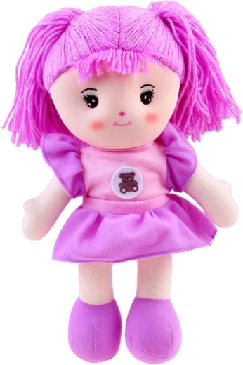 Muñeca de tela Zuzia 33 cm – Lavanda