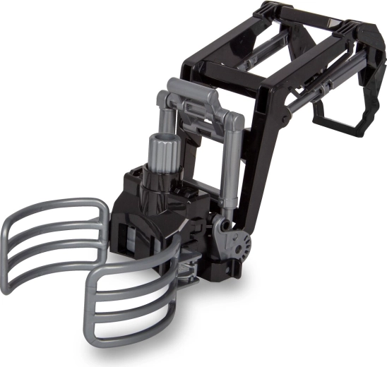 JAMARA cargador frontal con pinza para balas y bala de paja 1:24S