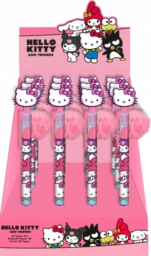 Bolígrafo con topper de Hello Kitty - 1 unidad