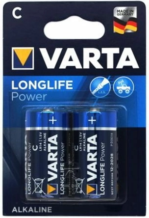 Pilas alcalinas VARTA Longlife Power C (2 uds.)