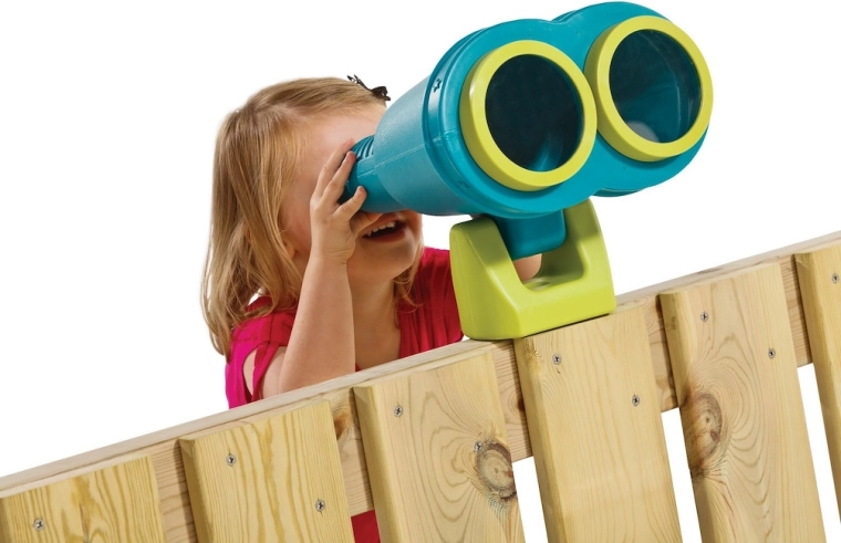 Telescopio móvil para más diversión