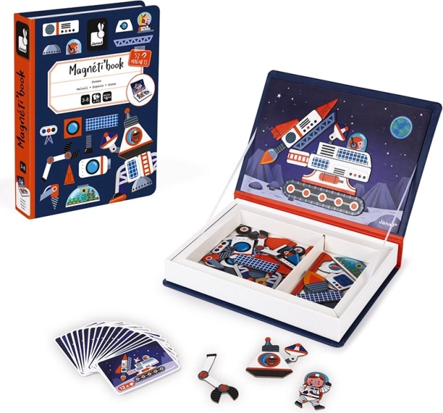 Janod Libro magnético Espacio