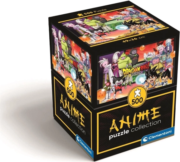 Puzzle CLEMENTONI Gaming Collection Anime Dragonball 500 piezas