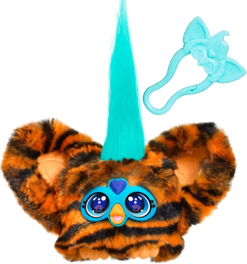 Hasbro Furby Furblet Ty Bee figura interactiva de peluche con clip