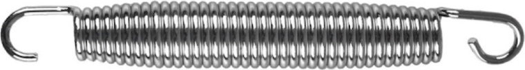 Resorte de repuesto para trampolines Marimex 14 cm