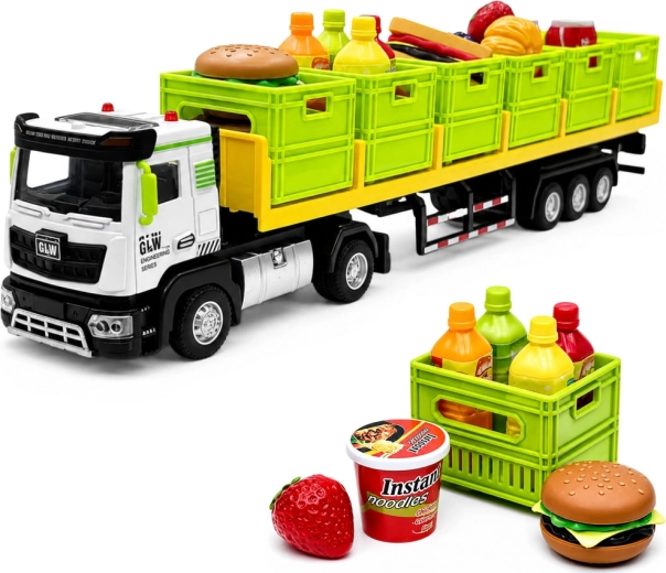 6 cajas con mini alimentos